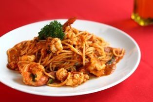 spaghetti con aragosta